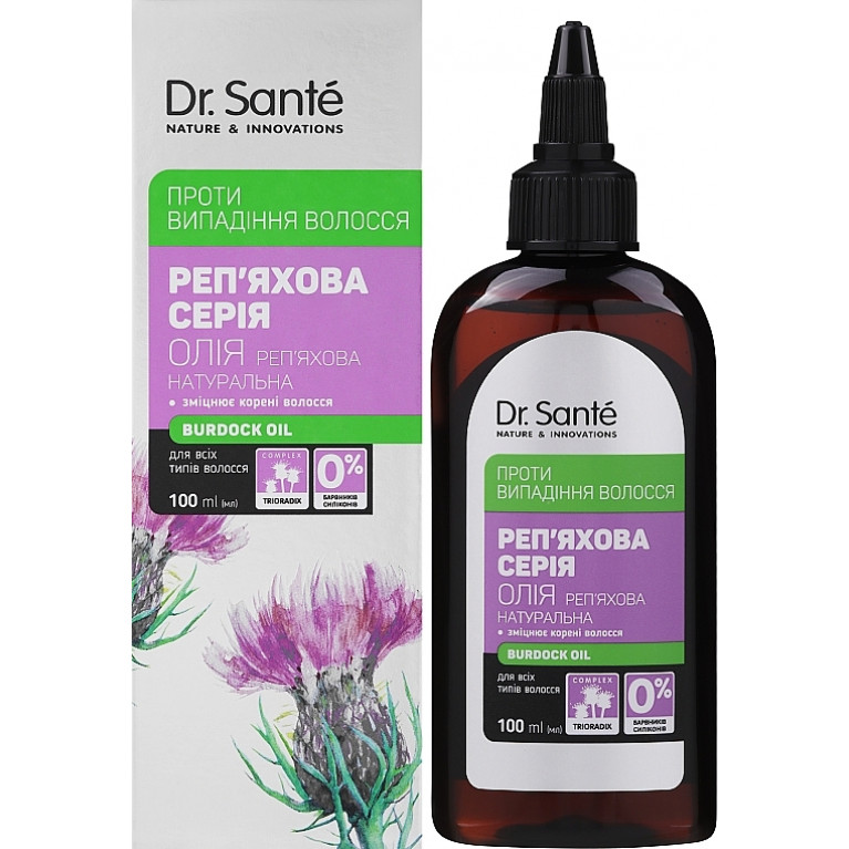 Доктор Санте репейное масло для волос 100 мл