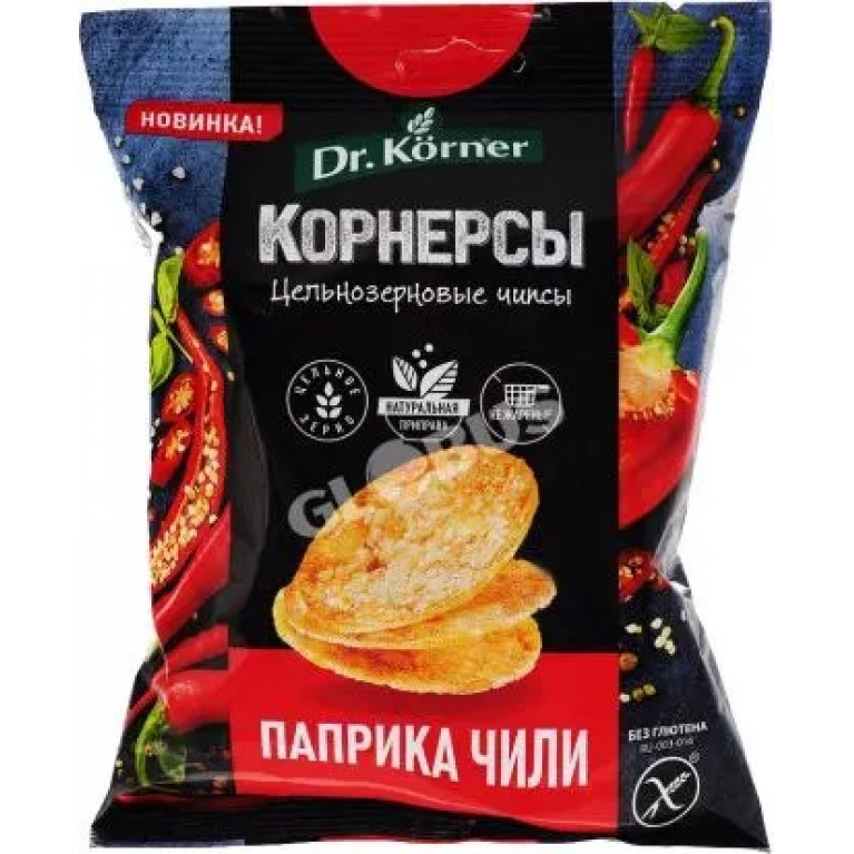 Доктор Корнер корнерсы чипсы паприка чили 50 г
