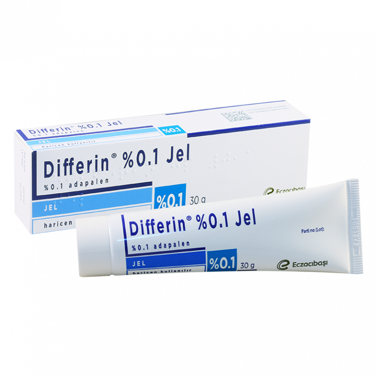 Дифферин гель 0,1% 30 г/турция/