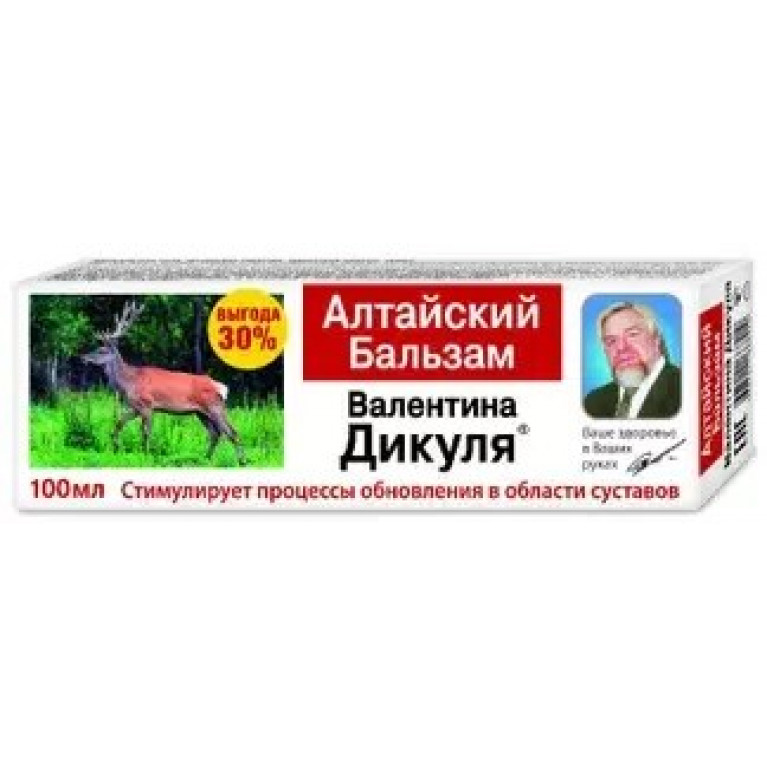 Дикуля бальзам 100 г/алтайский/