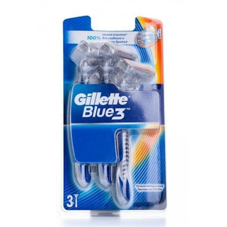 Джиллет бритвы одноразовые №3