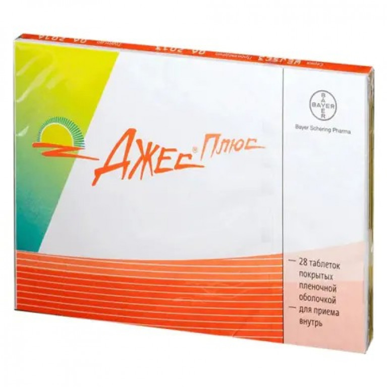Джес Плюс таблетки №28