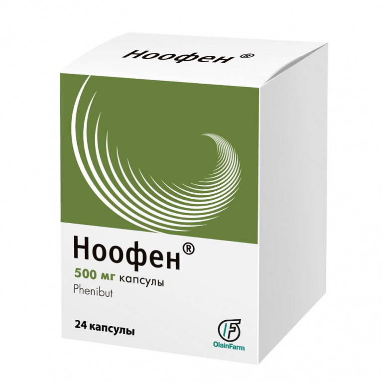 Ноофен капсулы 500 мг №24