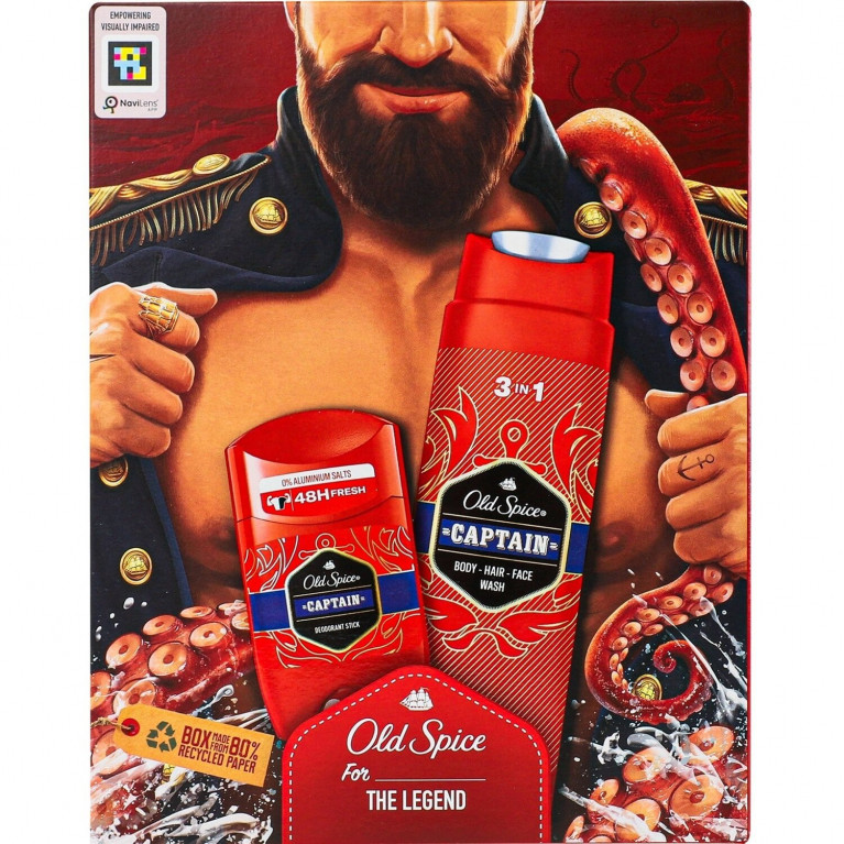 Олд спайс набор  Captain 