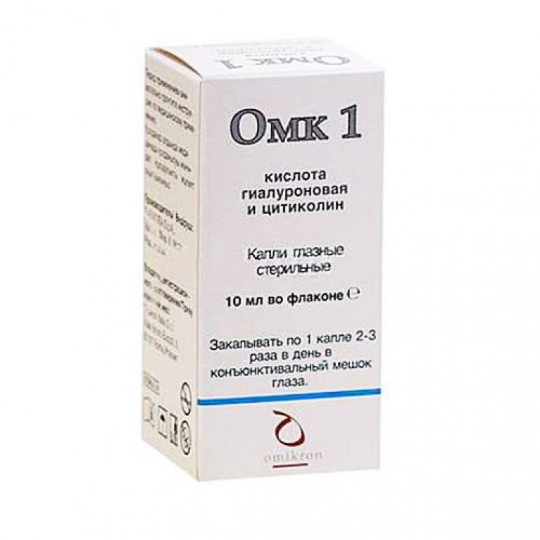 ОМК 1 капли глазные 10 мл