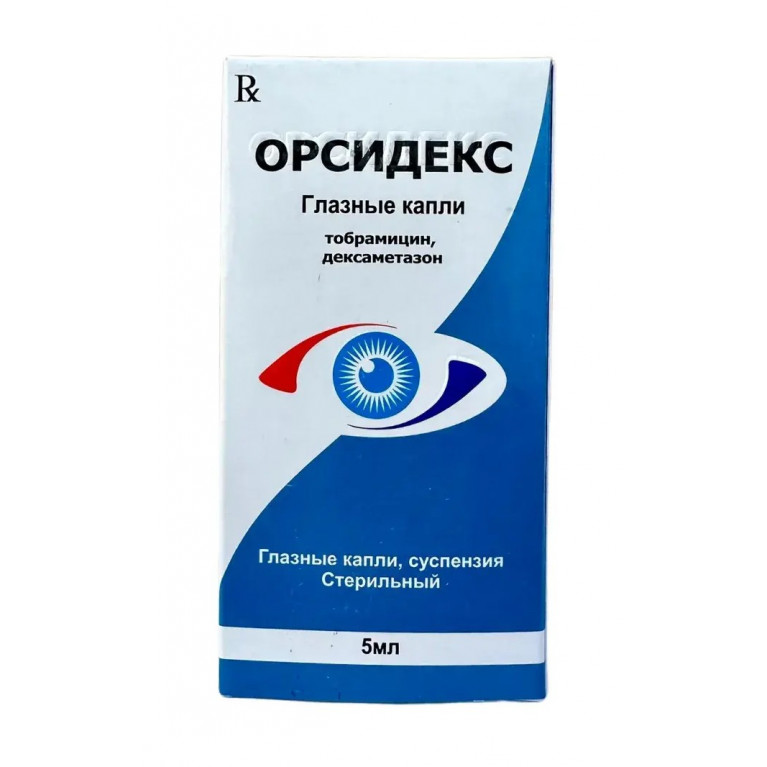 Орсидекс капли глазные 5 мл