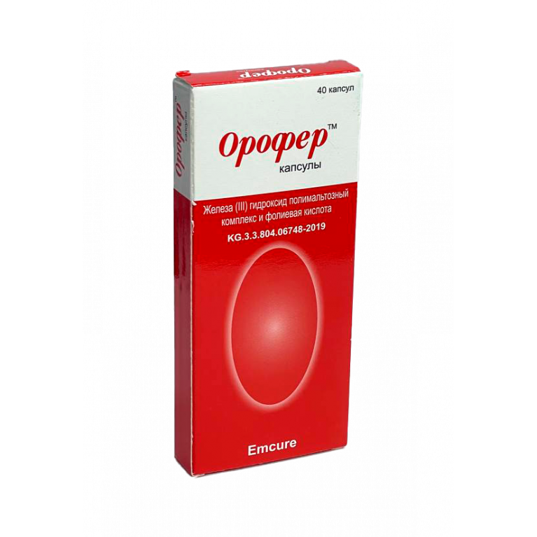 Орофер капсулы №40 
