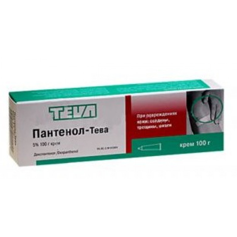 Пантенол-Тева крем 5% 100 г
