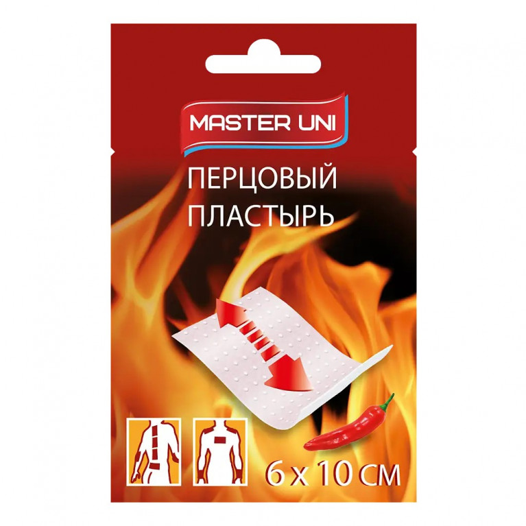 Перцовый пластырь 6*10 №1