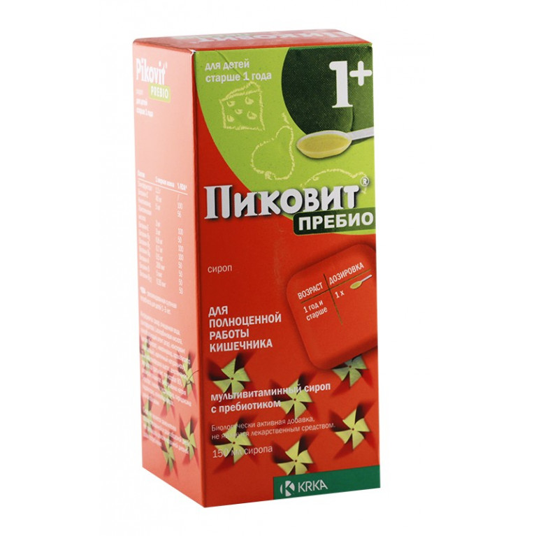 Пиковит сироп пребио 150 мл