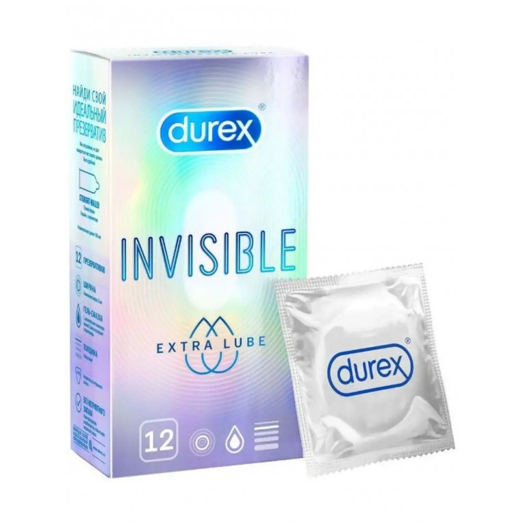 Презерватив Дюрекс №12/invisible/
