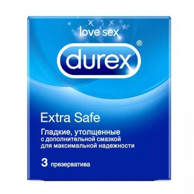 Презерватив Дюрекс EXTRA SAFE (утолщенные) №3