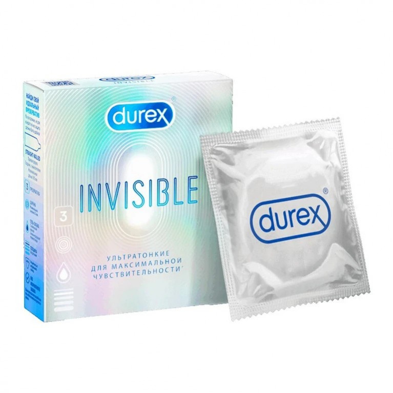 Презерватив Дюрекс №3/invisible/