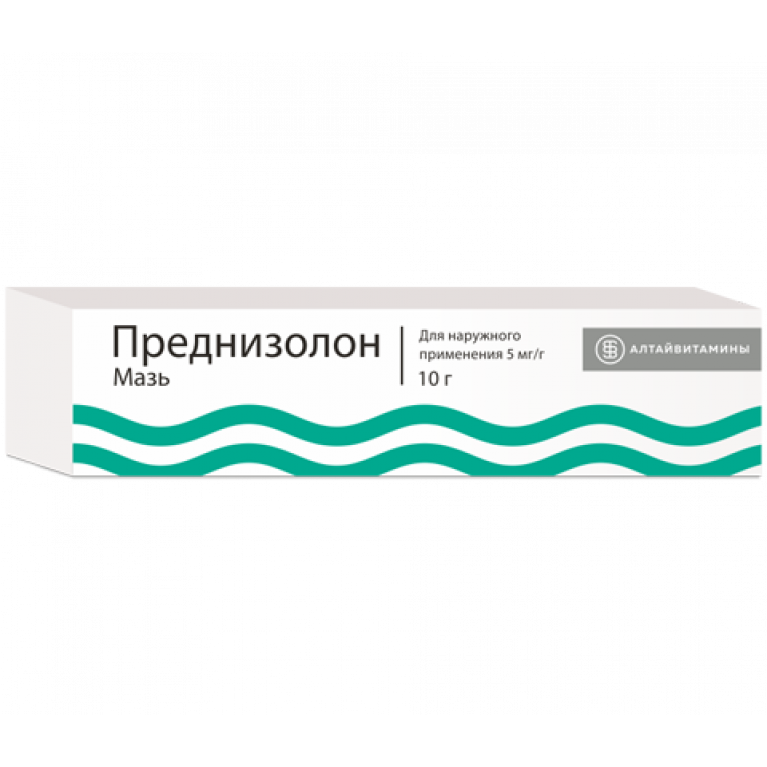 Преднизолоновая мазь 0.5% 10 г/алтайвитамины/