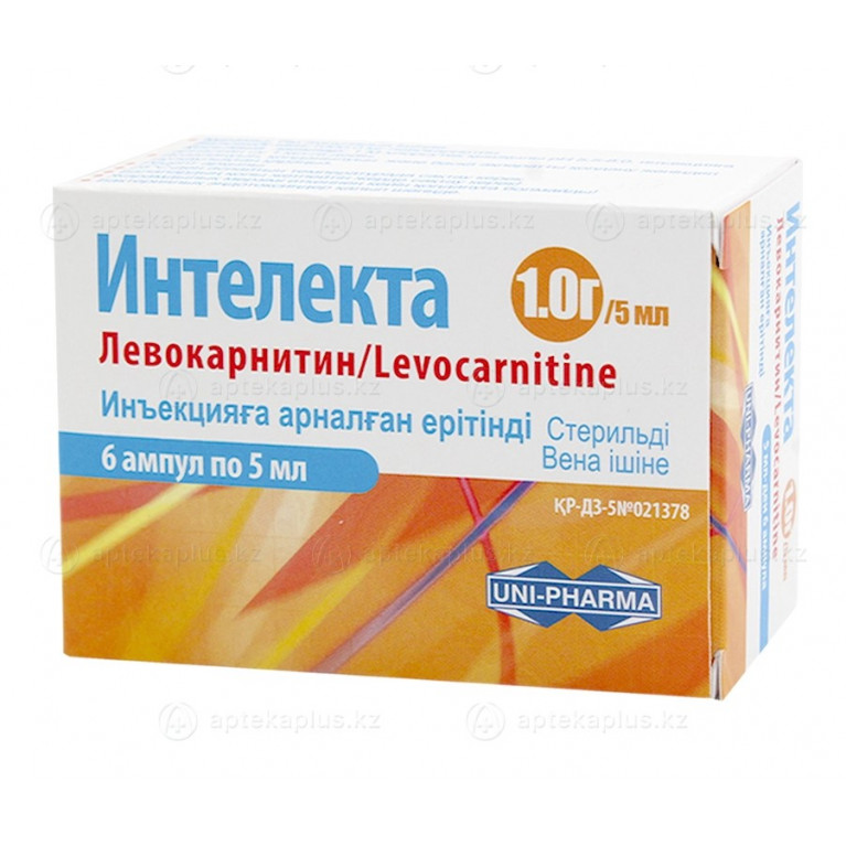 Интелекта ампулы 1 г 5 мл №6