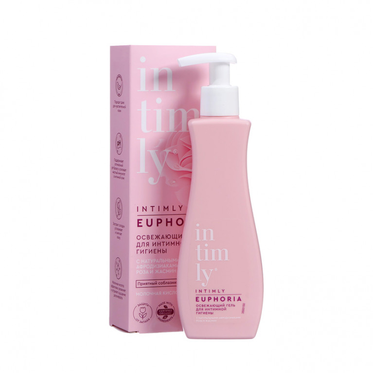 Интимли гель для интимной гигиены 220мл/роза,жасмин/