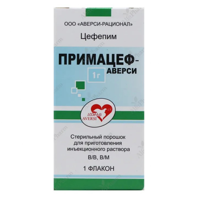Примацеф порошок для иньекций 1 г