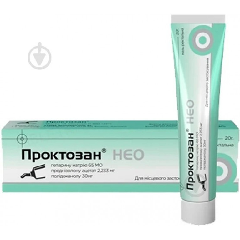 Проктозан Нео мазь 20г