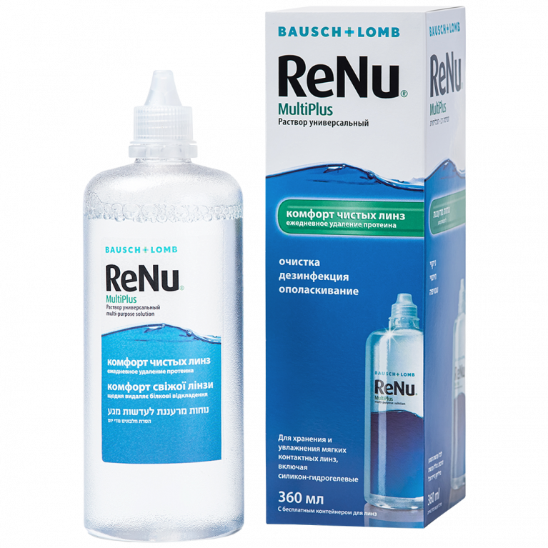 Раствор для линз RENU 360 мл