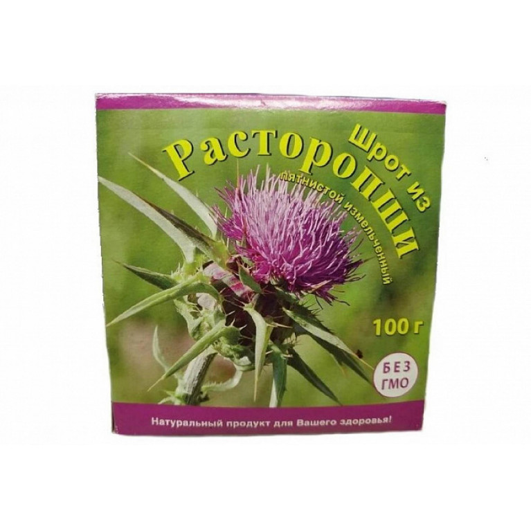 Расторопши шрот 100 г/сила природы/