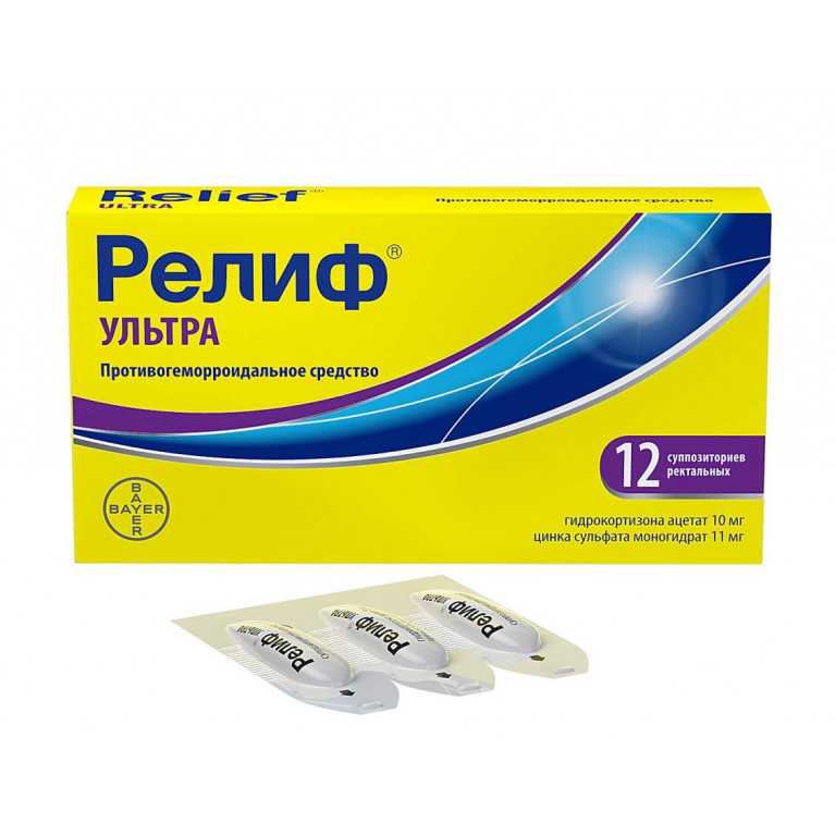 Релиф Ультра свечи №12