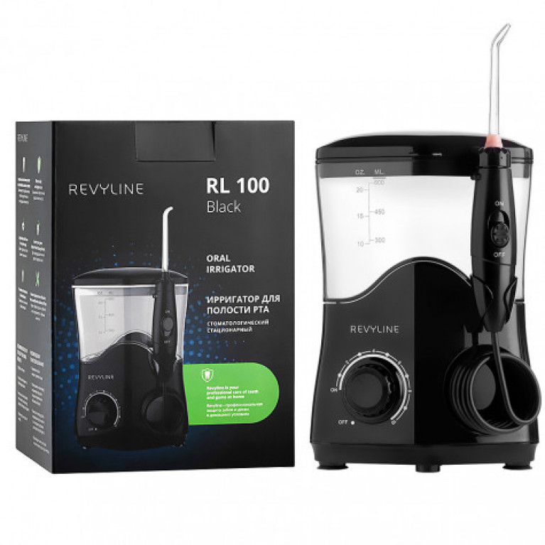 Ревилайн ирригатор RL-100 стационарный черный