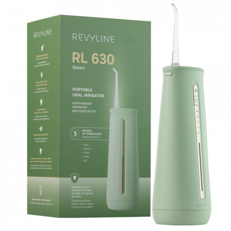 Ревилайн ирригатор RL-630 портативный зеленый