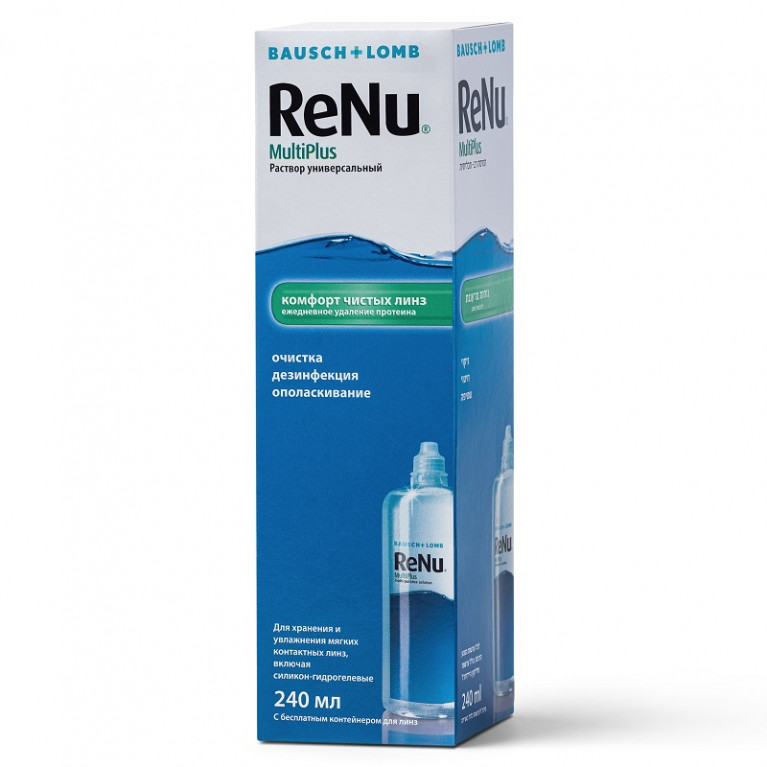 Раствор для линз RENU 240 мл