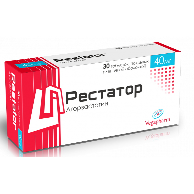 Рестатор таблетки 40 мг №30