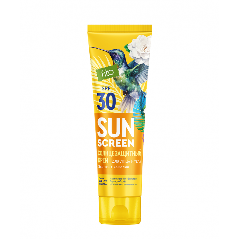 Санскрин солнцезащитный крем для лица SPF 30+ 50 мл