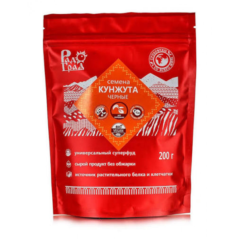 Семена кунжута черного 200 г/золотые злаки сибири/