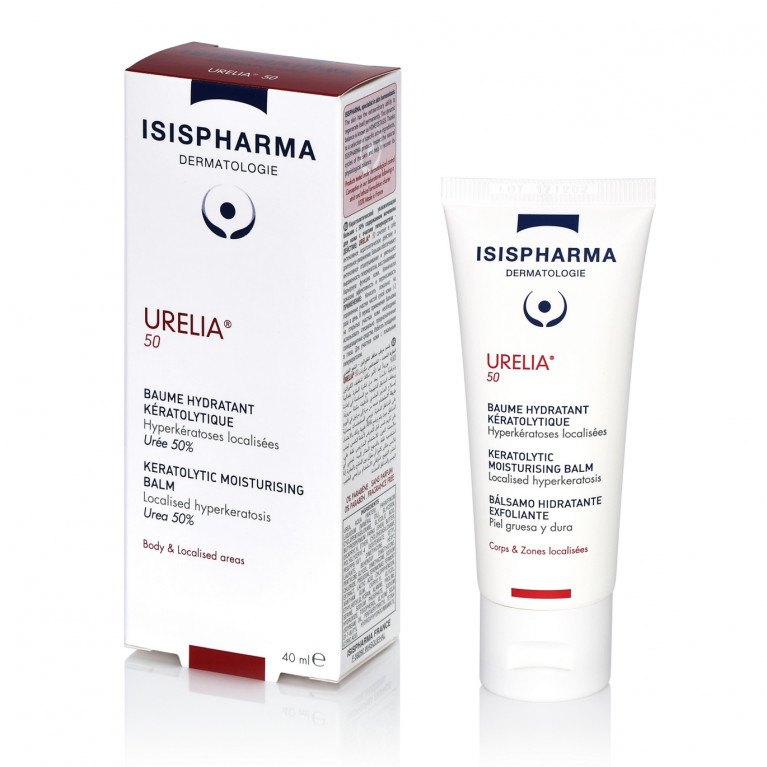 Исис фарма Урелия 50 бальзам увлажняющий при псориазе для тела 40 мл
