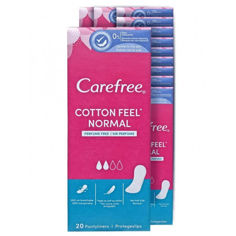 КеФри ежедневные прокладки коттон нормал №20