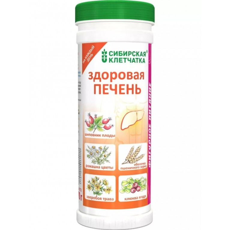 Клетчатка сибирская 170 г/здоровая печень/