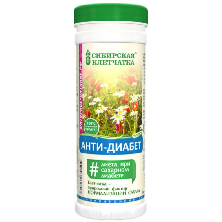 Клетчатка сибирская 170 г/анти-диабет/
