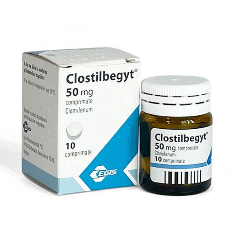 Клостилбегит таблетки 50 мг №10/турция/