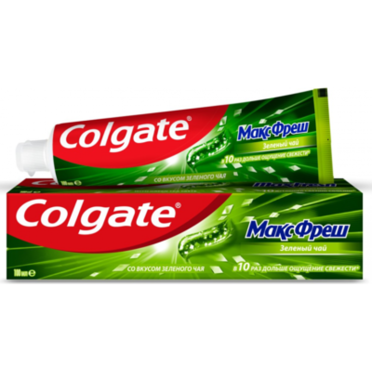 Колгейт зубная паста макс фреш 100мл /зеленый чай/ 