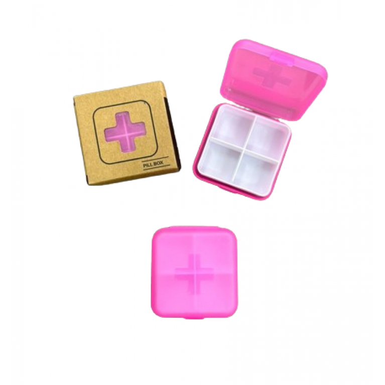 Контейнер для лекарств пафф/пил бокс квадрат 