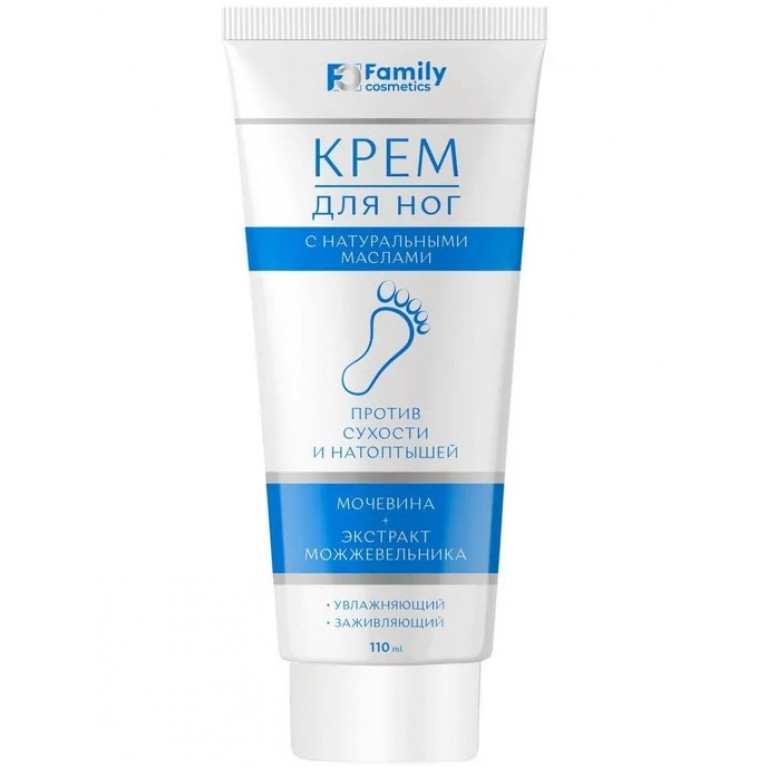 Крем для ног против сухости и натоптышей 110 мл/фэмили косметик/
