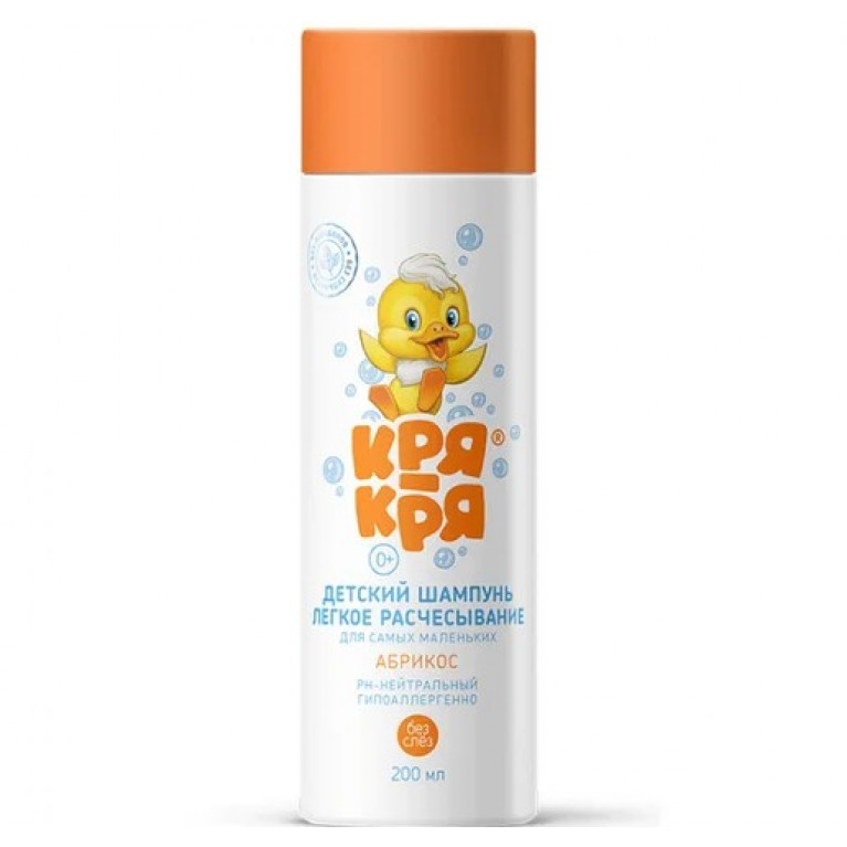 Кря-кря шампунь детский для девочек 0+ 250 мл