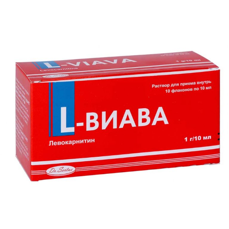 Л-виава оральный 10 мл №10
