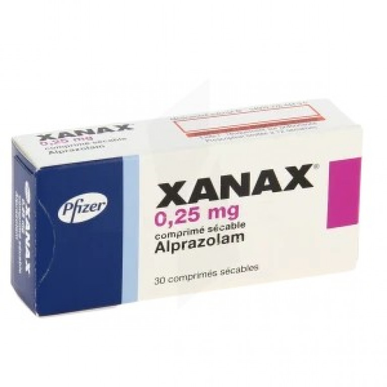 Ксанакс таблетки 0,25 мг №30 