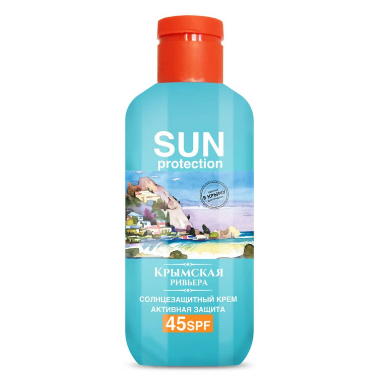Крем солнцезащитная SPF 45+ 200мл/крымская ривьера/