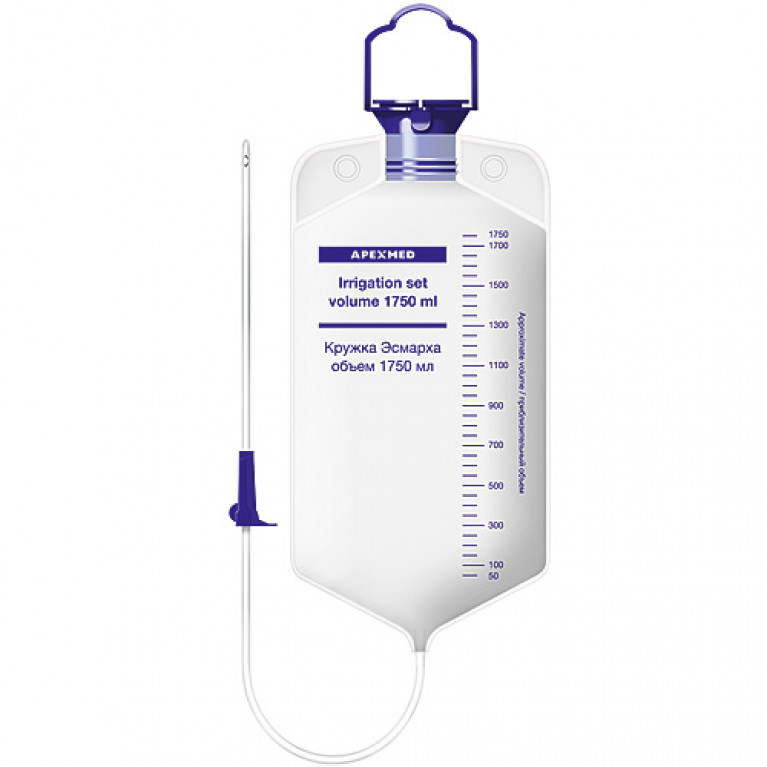 Кружка Эсмарха одноразовая 1,75л №1