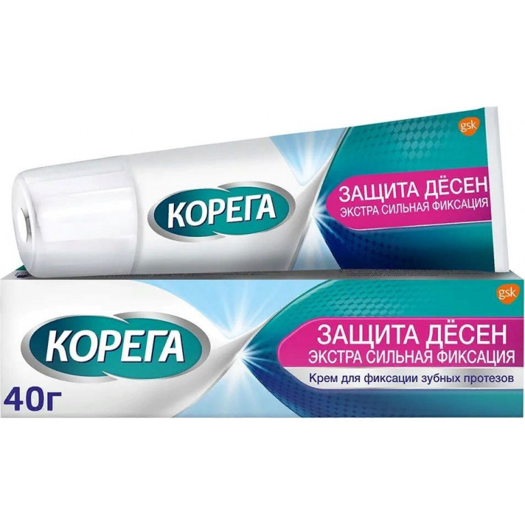 Корега крем защита десен 40 г