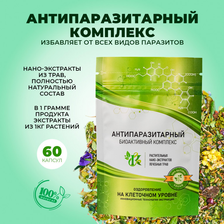 Концепция здоровья антипаразитарный комплекс капсулы 450 мг №60