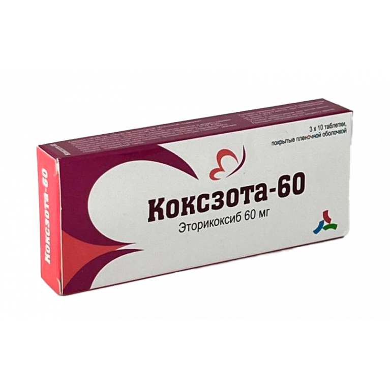 Коксзота-60 таблетки 60 мг №30