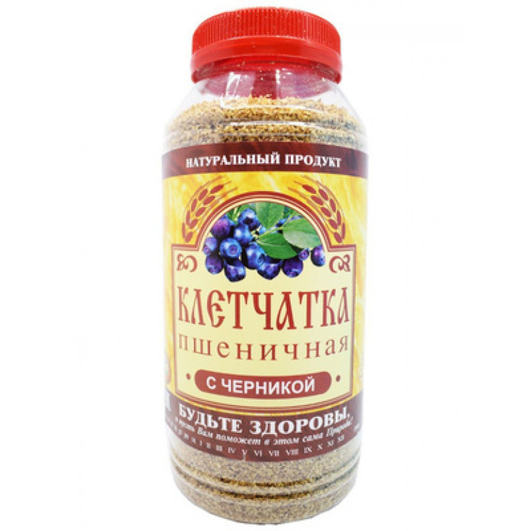 Клетчатка в баночке 270 г/с черникой/
