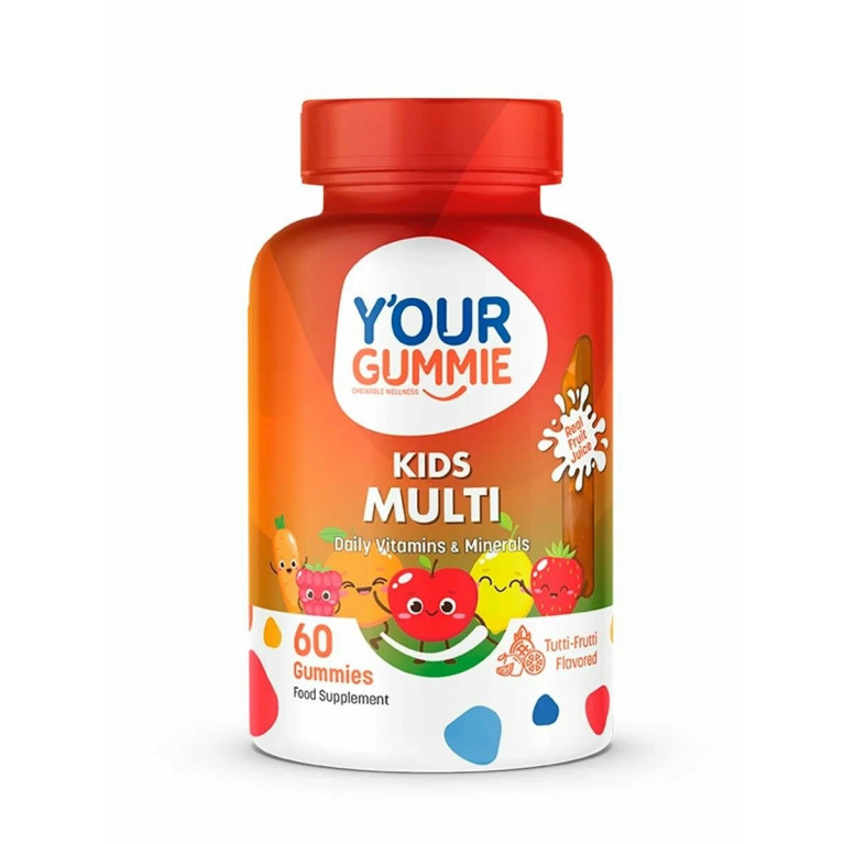 Кидс мульти Гамми пастилки жевательные №60