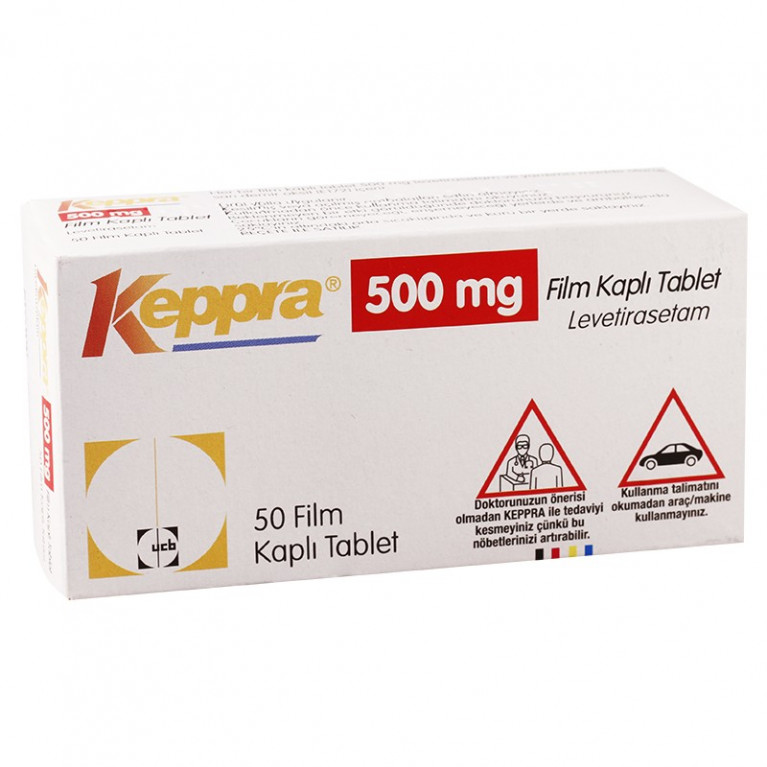 Кеппра таблетки 500 мг №50/Турция/